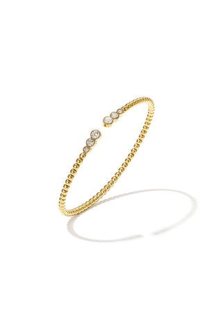 Bijoutheek Armband (Sieraad) Bangle Balls Stenen