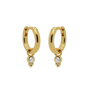 Karma Oorhangers Steentje Triple Dot