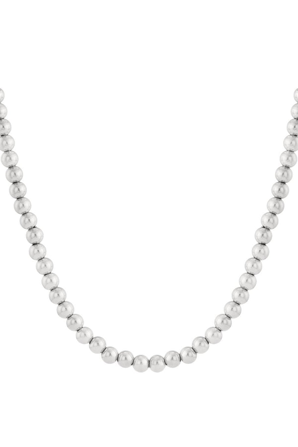 Bijoutheek Collier Ballen Hol 10mm