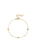 Bijoutheek Armband (Sieraad) Hartjes Steentjes