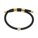 iXXXi Jewelry Armband (Sieraad) Koord Cozy Crystal Stone Gold