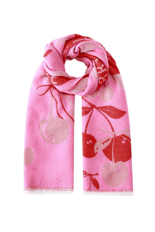 Bijoutheek Sjaal (Fashion) I Love Cherry
