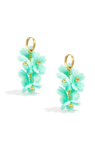Kopen mint Bijoutheek Oorhangers Zomer Bloemen Tros