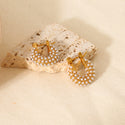 Bijoutheek Oorringen Kleine Parel Dots