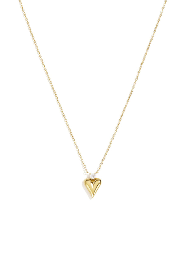 Bijoutheek Collier Hart Bedel Steentje