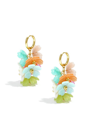 Bijoutheek Oorhangers Zomer Bloemen Tros