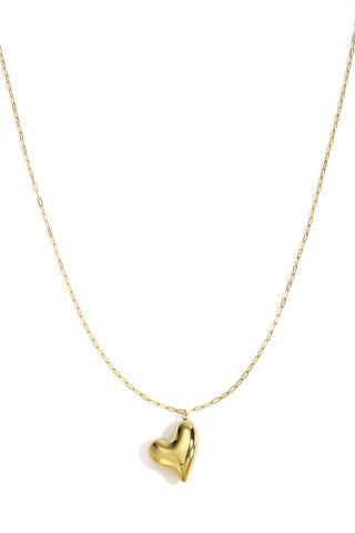 Bijoutheek Collier Lang Hart Hangend