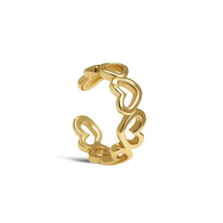 Karma Earcuff Open Hearts