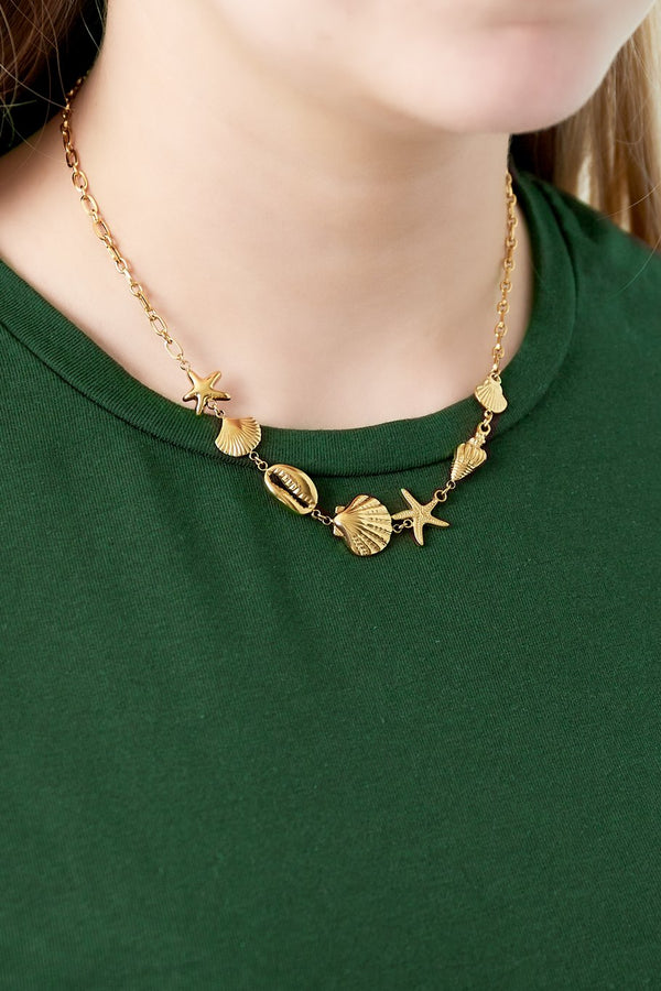Bijoutheek Collier Schelpen Ocean Breeze