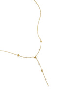 Bijoutheek Collier Y-Vorm Hartjes Steentjes