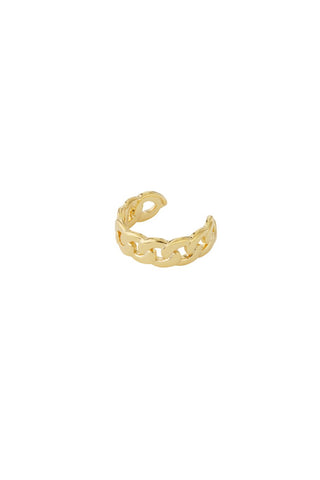 Kopen goud Bijoutheek Earcuff Platte Schakel
