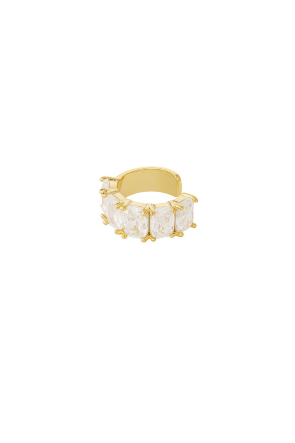 Bijoutheek Earcuff Stenen Grof