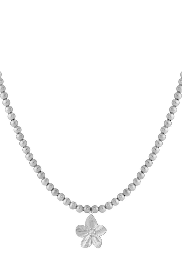 Bijoutheek Collier Ballen Hol Bloem