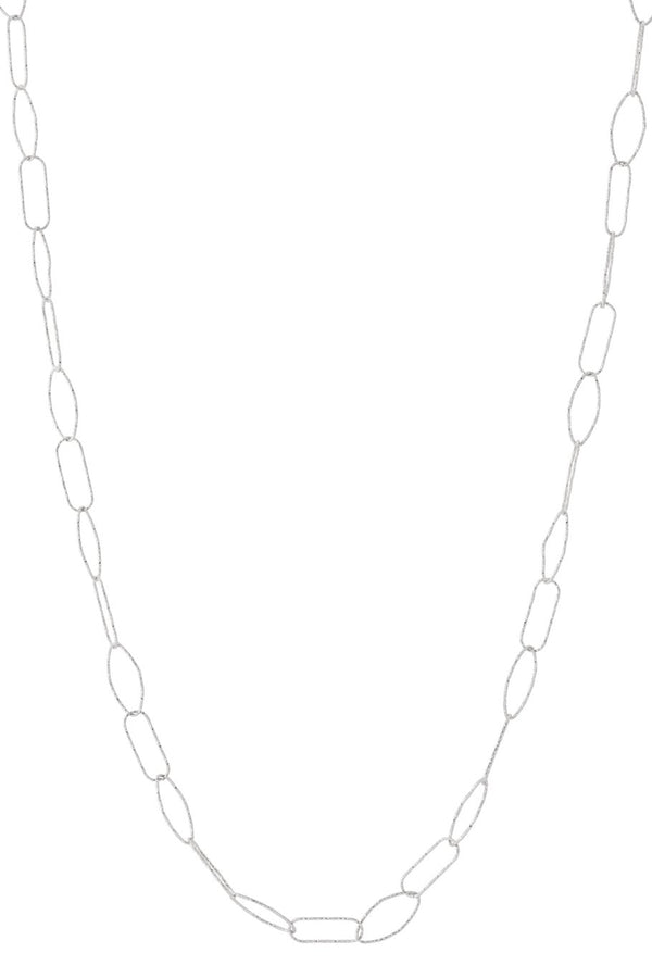 Bijoutheek Collier Lang Schakels Geometrisch