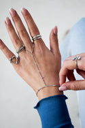 Bijoutheek Armband (Sieraad) Handsieraad Steentjes