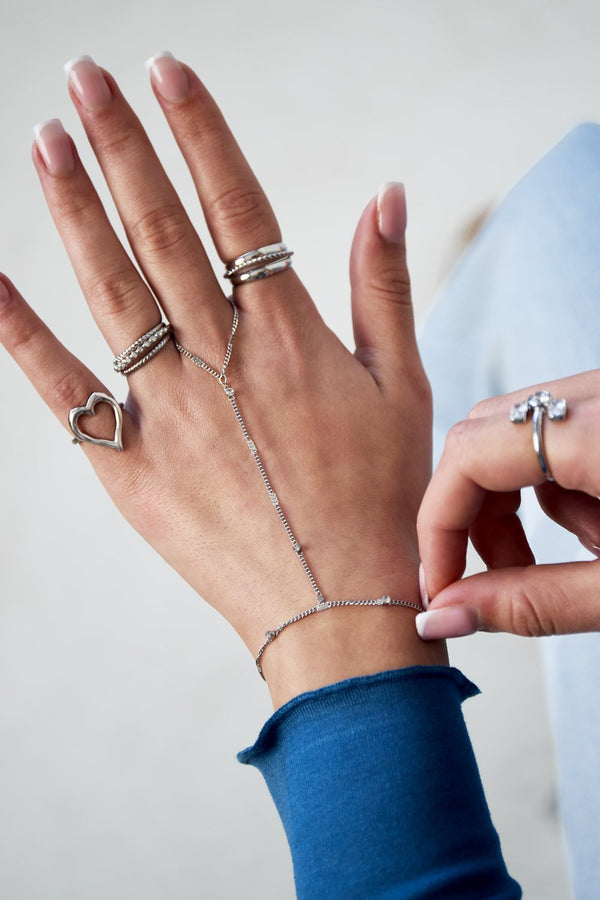 Bijoutheek Armband (Sieraad) Handsieraad Steentjes