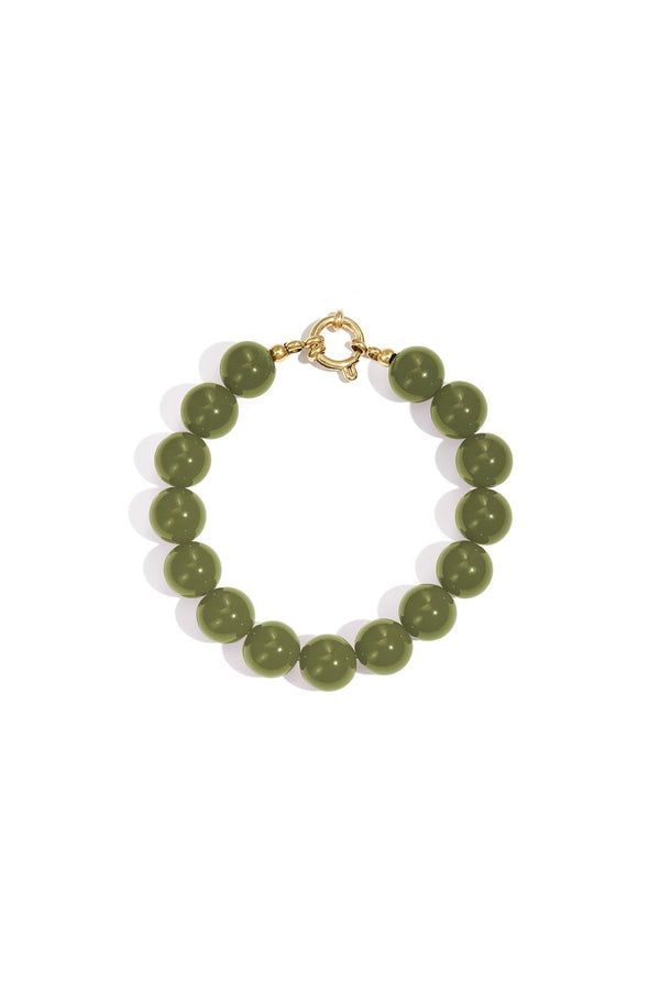 Bijoutheek Armband (Sieraad) Kralen Statement 12mm