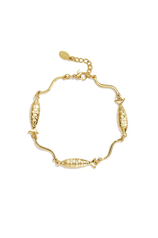 Bijoutheek Armband (Sieraad) Wavy Fish