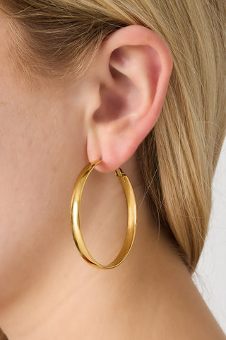 Bijoutheek Oorringen Basic Hoop Lichtgewicht