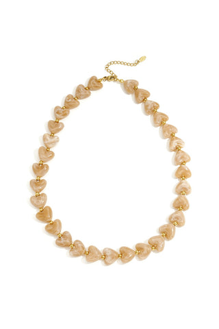 Bijoutheek Collier Hart Kralen