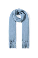 Bijoutheek Sjaal (Fashion) Effen Winter Franjes