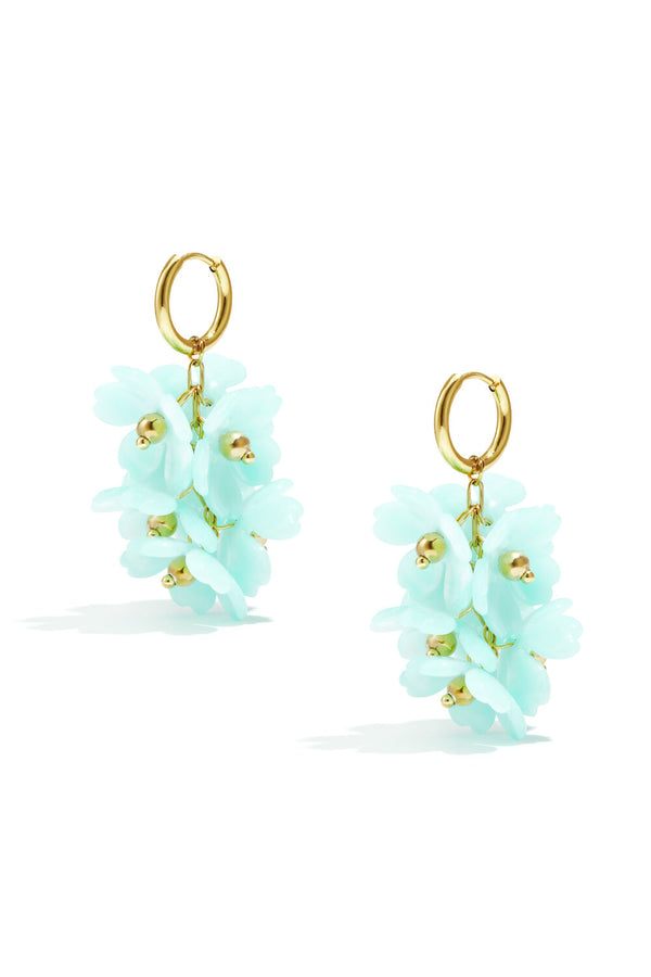 Bijoutheek Oorhangers Zomer Bloemen Tros