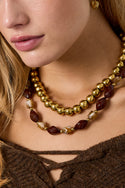 Bijoutheek Collier Statement Kralen Twist