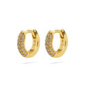 Karma Oorringen Strass Rond