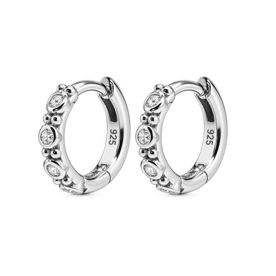 Karma Oorringen Hinged Hoops Carys Beaded