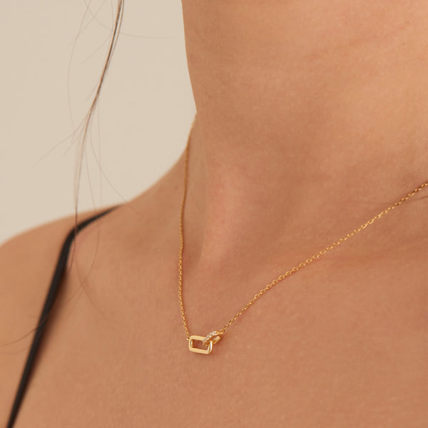ANIA HAIE Glam Rock | Glam Interlock Necklace