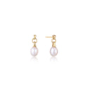 ANIA HAIE Pearl Power | Pearl Drop Stud Earrings