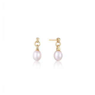 ANIA HAIE Pearl Power | Pearl Drop Stud Earrings