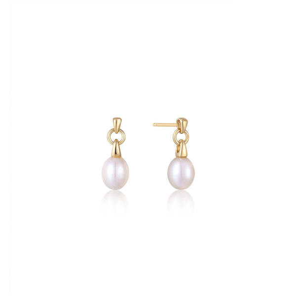 ANIA HAIE Pearl Power | Pearl Drop Stud Earrings