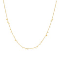 Ania Haie AH N027-03G Gezeiten-Abalone-Halbmond-Gliederkette (38–43 cm)