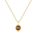 ANIA HAIE Lady Cozy | Gold Tiger Eye Pendant Necklace