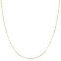 ANIA HAIE Melodic Poet | Gold Mini Bead Station Necklace