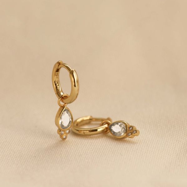 Karma Oorringen Drop Dots