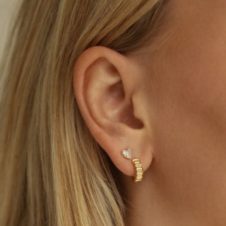 Karma Oorknoppen Ziconia Earstuds MAY Heart
