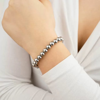 Bijoutheek Armband (Sieraad) Ballen 8mm