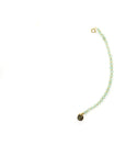 Solid Gold Edelsteen Tussenstuk Ketting - Aventurijn