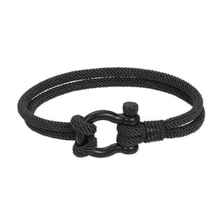 iXXXi Jewelry men's bracelet Alex Black (LENGTH: 21.5CM)