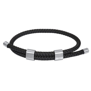 Koop black iXXXi Jewelry men's bracelet Alex Black (LENGTH: 21.5CM)