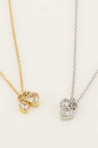 Koop zilver My Jewelery Bold Spirit necklace with coin &amp; cross 