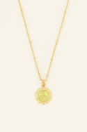 My Jewelery Casa fiore necklace with gold flower pendant 