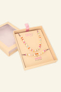 My Jewelery Bracelet with large heart and pearls