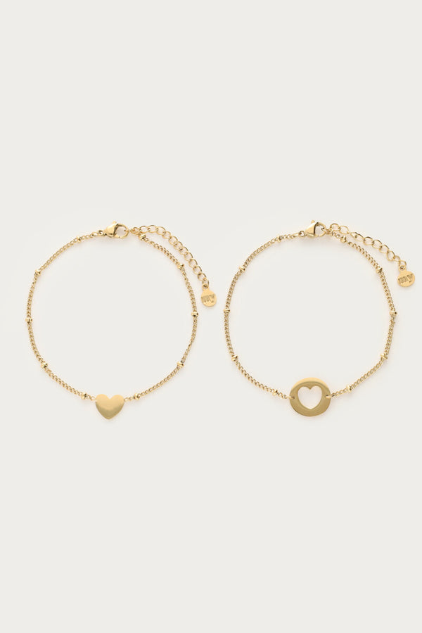 My Jewellery Moeder & dochter armband Goud