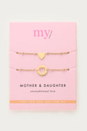 My Jewellery Moeder & dochter armband Goud