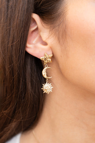 My Jewelery Bold Spirit earrings with coin 