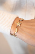 My Jewellery Starry schakel armband met manen & sterren