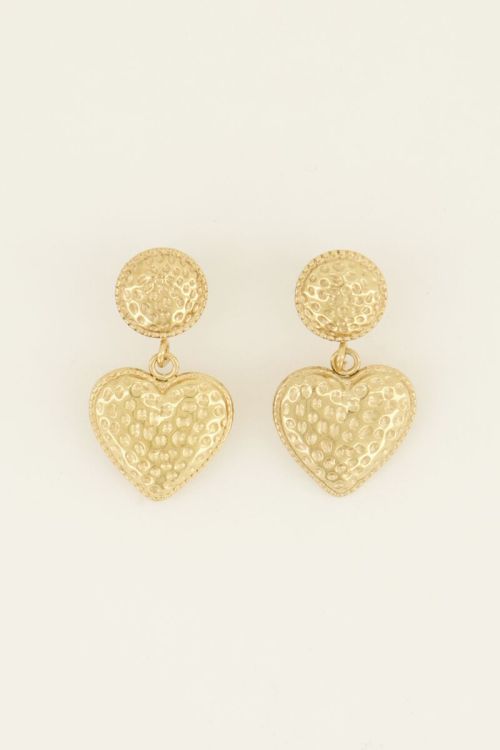 My Jewelery Statement earring with heart
